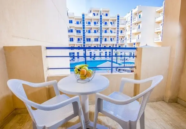 Pool View, Balcony, Kitchenette, Washing Machine | Tiba Resort E4