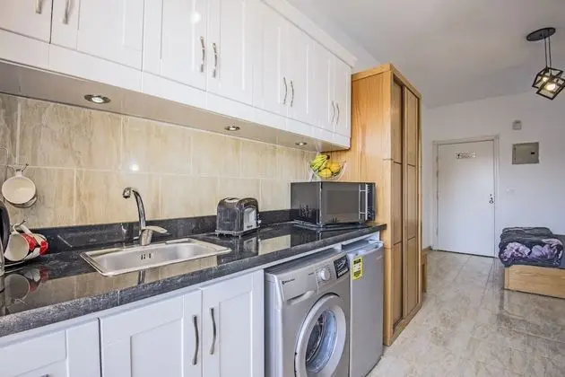 Top Floor Pool View, Balcony, Kitchenette, Washing Machine | Tiba Resort C34