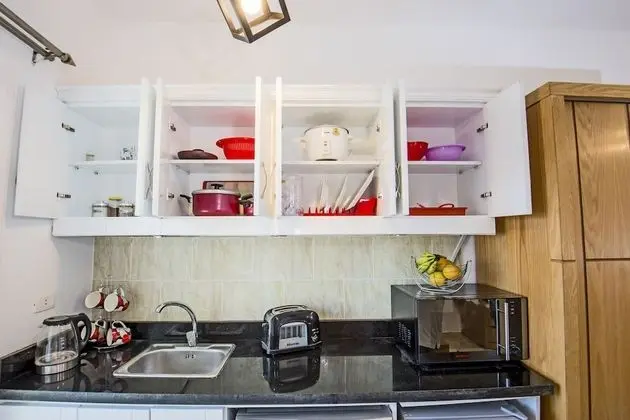 Top Floor Pool View, Balcony, Kitchenette, Washing Machine | Tiba Resort C34