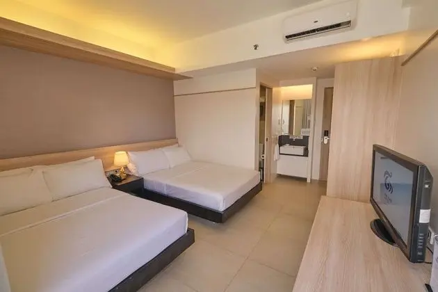 Deluxe Tek Büyük Yataklı Oda, 2 Çift Kişilik Yatak