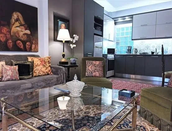 Deluxe Apart Daire, Mutfak, Şehir Manzaralı