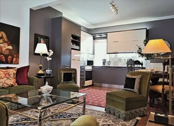 Deluxe Apart Daire, Mutfak, Şehir Manzaralı