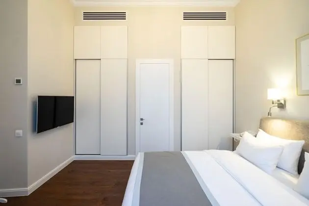 Presidential Apart Daire, 1 En Büyük (King) Boy Yatak ve Çekyat, Şehir Manzaralı