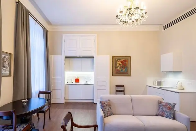 Presidential Apart Daire, 1 En Büyük (King) Boy Yatak ve Çekyat, Şehir Manzaralı