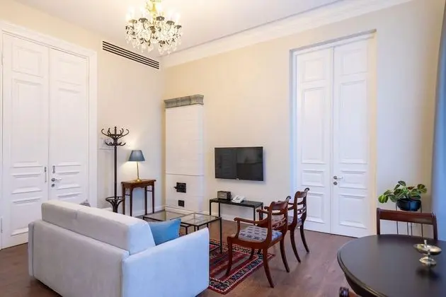 Presidential Apart Daire, 1 En Büyük (King) Boy Yatak ve Çekyat, Şehir Manzaralı