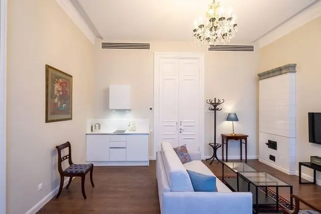 Presidential Apart Daire, 1 En Büyük (King) Boy Yatak ve Çekyat, Şehir Manzaralı