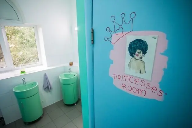 Ortak Ranzalı Oda, Sadece kadınlar için, Ortak Banyo, Şehir Manzaralı (4 beds)
