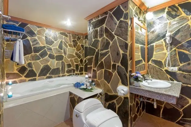 Deluxe Tek Büyük veya İki Ayrı Yataklı Oda, Jakuzi