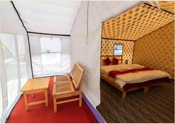 Deluxe Çadır, 1 Çift Kişilik Yatak, Sigara İçilmez, Vadi Manzaralı