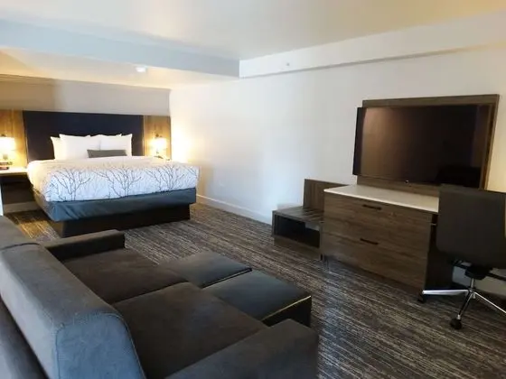 Süit, 1 En Büyük (King) Boy Yatak ve Çekyat, Balkon, Havuz Manzaralı (with Sofabed)