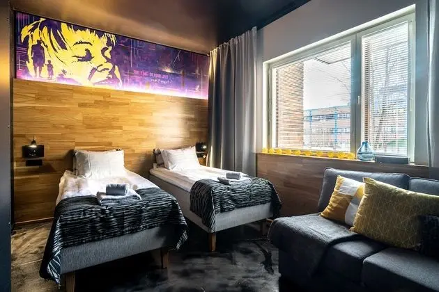 City Tek Büyük Yataklı Oda, Birden Çok Yatak, Sigara İçilmez, Bahçe Manzaralı (Room 1)