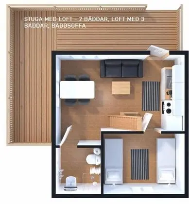 Kır Evi, Özel Banyo