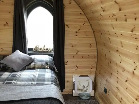 Comfort Kulübe, Ortak Banyo, Bahçe Manzaralı (Pod1 - Merlin)