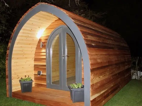 Comfort Kulübe, Ortak Banyo, Bahçe Manzaralı (Pod1 - Merlin)
