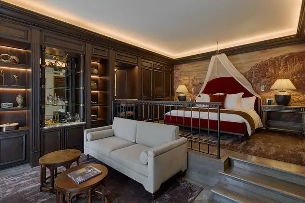 Luxury Oda, 1 En Büyük (King) Boy Yatak, Bahçeli