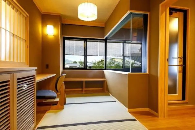 Traditional Oda, Sigara İçilmez, Dağ Manzaralı (Japanese Style, with Hinoki bath)