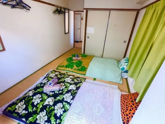 Traditional Tek Büyük Yataklı Oda, 2 Yatak Odası (Japanese Style, for 4 Guests)