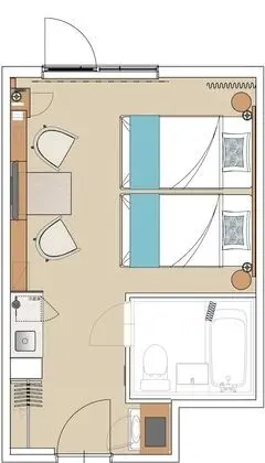İki Ayrı Yataklı Oda, Sigara İçilmez (Residential)