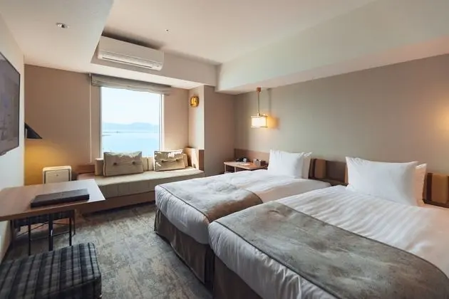 İki Ayrı Yataklı Oda, Sigara İçilmez, Köşe (for 2 Guests)