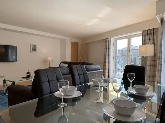 Superior Apart Daire, 2 Yatak Odası, Teras, Şehir Manzaralı (KING4)