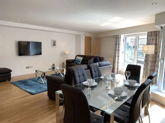 Superior Apart Daire, 2 Yatak Odası, Teras, Şehir Manzaralı (KING4)