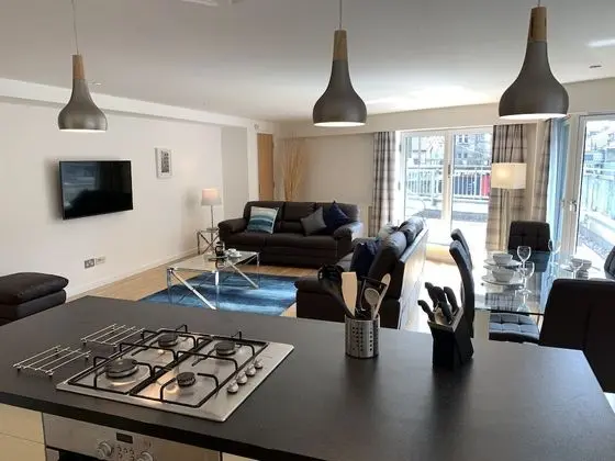 Superior Apart Daire, 2 Yatak Odası, Teras, Şehir Manzaralı (KING4)