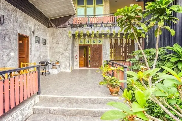 Deluxe Tek Büyük Yataklı Oda, 1 Yatak Odası, Veranda, Bahçe Manzaralı