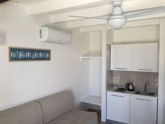 Deluxe Stüdyo, 1 Yatak Odası, Bahçe Manzaralı, Plaj Kenarı