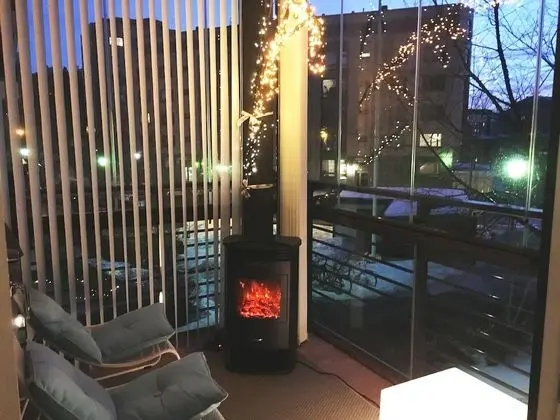 Luxury Dört Kişilik Oda, 1 Yatak Odası, Şehir Manzaralı, Bahçeli