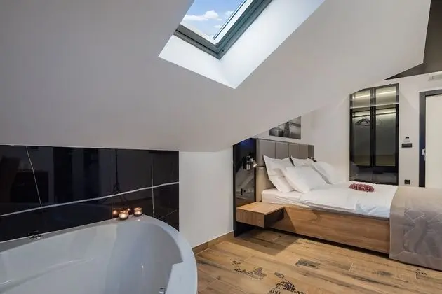 Luxury Oda, Birden Çok Yatak Odası, Kısmi Deniz Manzaralı, Denize Bakan