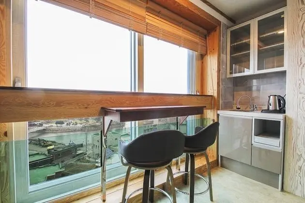 Tek Büyük Yataklı Oda, Okyanus Manzaralı (B - High floor)