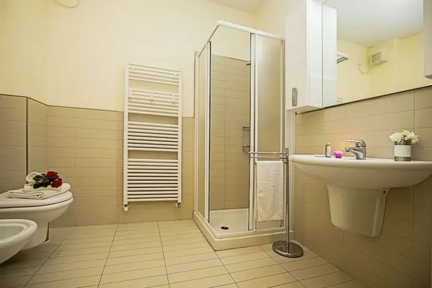 Family Apart Daire, 1 Çift Kişilik Yatak ve Çekyat, Bahçeli (Torbole Relax, Pool & Balcony)