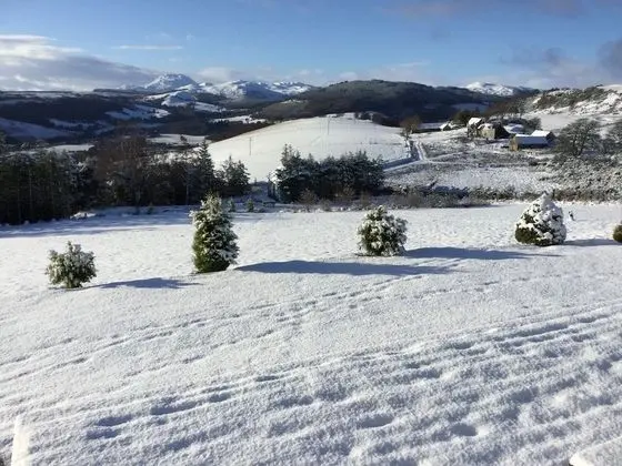 Panoramic Ev, 1 Yatak Odası, Sıcak Su Havuzu, Dağ Manzaralı (Druim Buidhe)