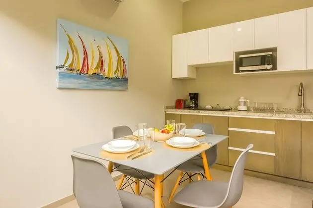Deluxe Apart Daire, Mutfak, Şehir Manzaralı