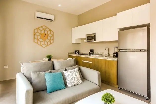Deluxe Apart Daire, Mutfak, Şehir Manzaralı