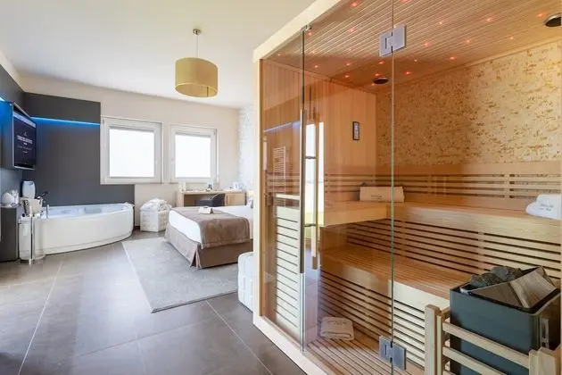 Romantic Stüdyo Süit, 1 Büyük (Queen) Boy Yatak, Sauna, Deniz Manzaralı