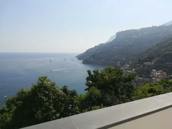 Panoramic Tek Büyük Yataklı Oda, Balkon, Deniz Manzaralı (Stair Access Only)