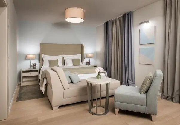 Deluxe Tek Büyük veya İki Ayrı Yataklı Oda, 1 En Büyük (King) Boy Yatak, Deniz Manzaralı