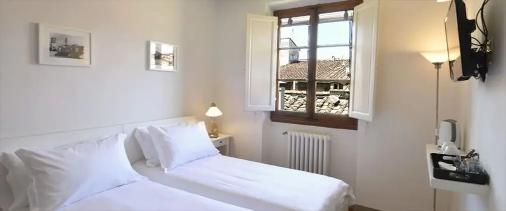 Standard İki Ayrı Yataklı Oda, Şehir Manzaralı (Ponte Vecchio)