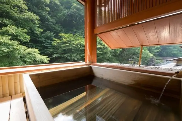 Traditional Oda, Nehir Manzaralı (Japanese Style, Open Air Bath)