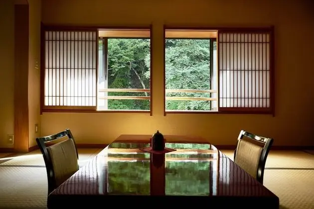 Traditional Oda, Nehir Manzaralı (Japanese Style, Open Air Bath)