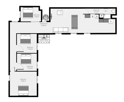 Superior Çatı Katı Süiti (Penthouse)