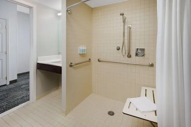 Stüdyo, 1 Büyük (Queen) Boy Yatak ve Çekyat (Mobility Accessible, Roll-In Shower)