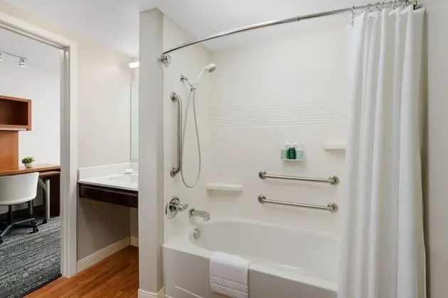 Stüdyo, 1 Büyük (Queen) Boy Yatak ve Çekyat (Mobility/Hearing Accessible, Tub)