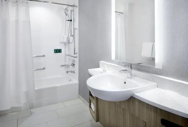 Stüdyo, 1 En Büyük (King) Boy Yatak ve Çekyat, Engellilere Uygun (Mobility & Hearing w/ Tub)