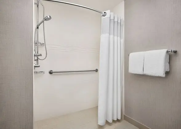 Stüdyo, 1 Büyük (Queen) Boy Yatak ve Çekyat (Mobility/Hearing Access, Roll-In Shwr)