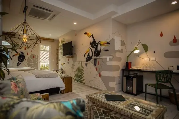 Deluxe Dört Kişilik Oda, 2 Büyük (Queen) Boy Yatak, Balkon, Şehir Manzaralı