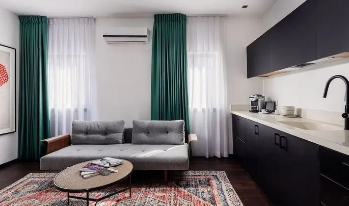 Superior Apart Daire, 1 Yatak Odası, Mutfak, Şehir Manzaralı