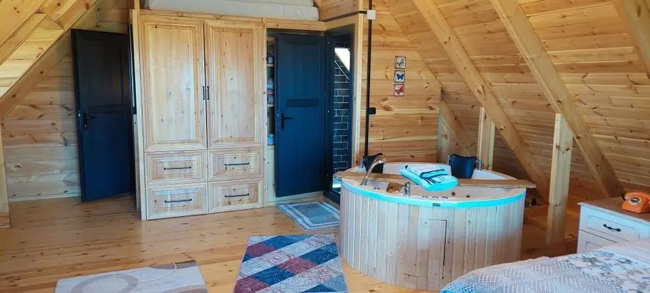 1+1 Bungalov, Deniz ve Doğa Manzaralı, Verandalı