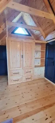 1+1 Bungalov, Deniz ve Doğa Manzaralı, Verandalı